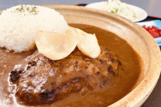どろぶたハンバーグカレー
